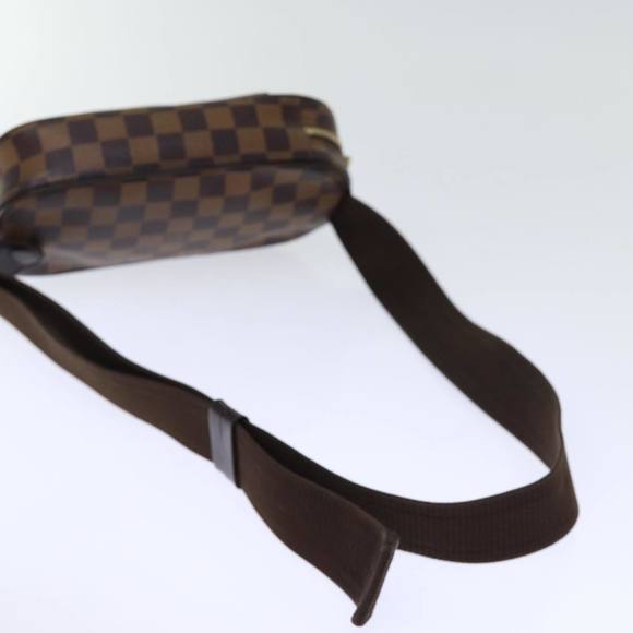 LOUIS VUITTON Damier Ebene Pochette Gange Shoulder Bag N48048 LV Auth fm3403 - Picture 7 of 16
